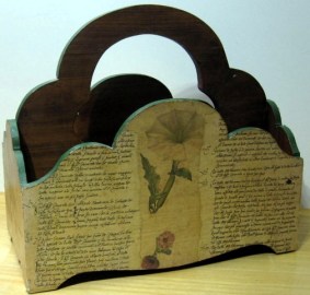 revistero madera decorado 004